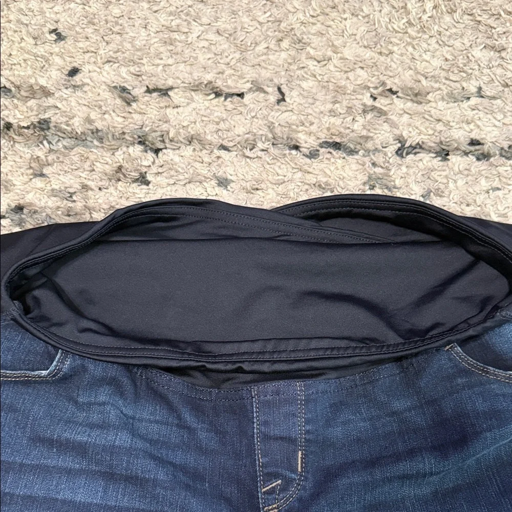Isabel Maternity by Ingrid & Isabel Dark Blue Skinny Jeans - Picture 5 of 11